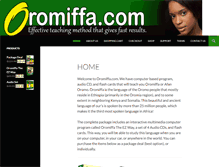 Tablet Screenshot of oromiffa.com
